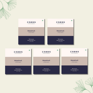 CARRA Hazelnut in Plant Based Milk Chocolate 15G - EarthBased 