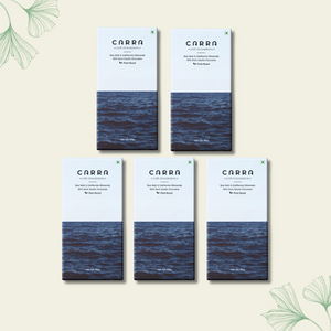 CARRA Sea Salt & California Almonds in 55% Dark Chocolate 50G - EarthBased 