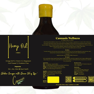 Cannasis Wellness Hemp Oil - EarthBased 