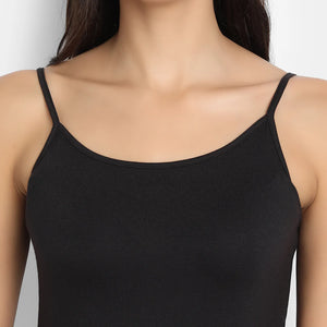 Bamboo Fabric Camisole Black and White | Pack of 2 - EarthBased 