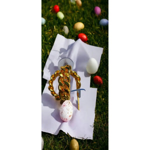 Chain Hoops Earrings | ONEarth - EarthBased 