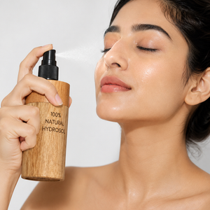 Kheoni Oud hydrosol spray bottle – close-up