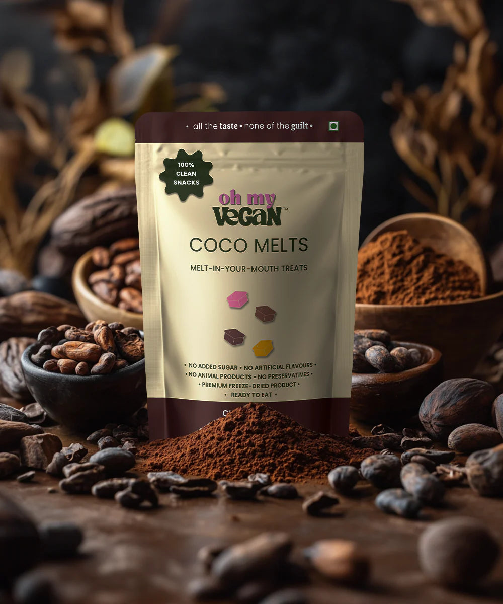 Oh My Vegan | Chocolate Coco Melts - EarthBased 