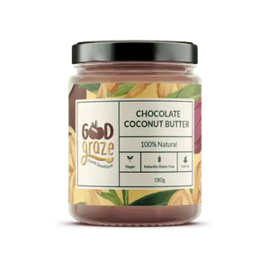 Good Graze Chocolate Coconut Butter 180g - EarthBased 