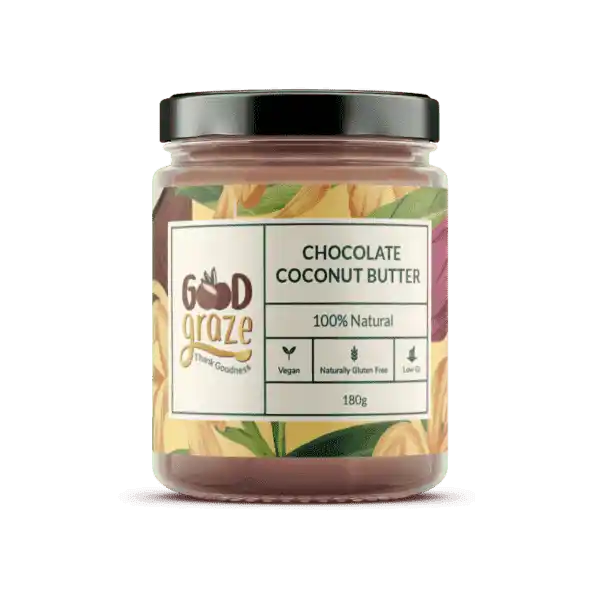 Good Graze Chocolate Coconut Butter 180g - EarthBased 