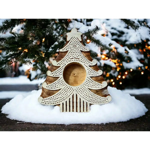 Christmas tree tea light holder (set of 2) | ONEarth - EarthBased 
