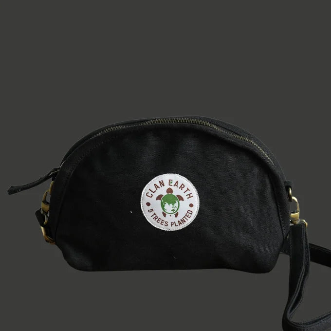 Clan Earth Pika Purse - Charcoal Black - EarthBased 