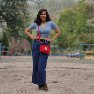 Clan Earth Pika Purse - Cherry Red - EarthBased 