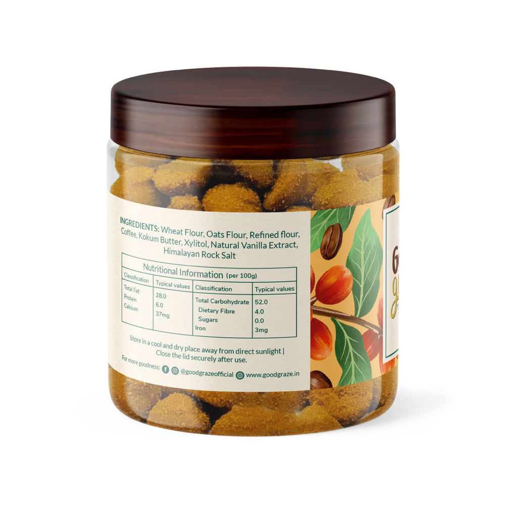 Chewy coffee cookies by Good Graze - EarthBased