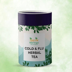 Cold & Flu Herbal Tea | Daivik Moringa - EarthBased 