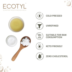 Ecotyl Cold Pressed Virgin Coconut Oil - EarthBased 
