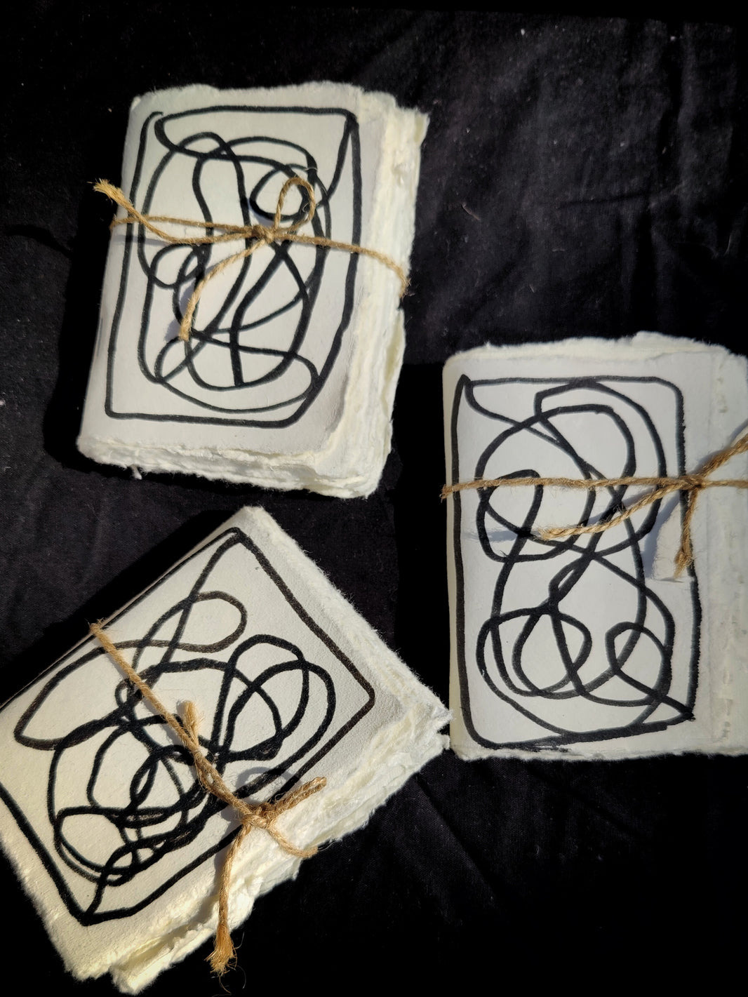 Compact Handmade Therapeutic Journal I Brain Dump - EarthBased 