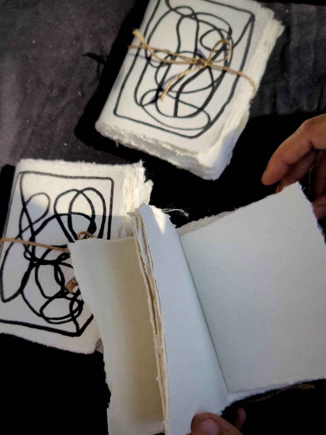 Compact Handmade Therapeutic Journal I Brain Dump - EarthBased 