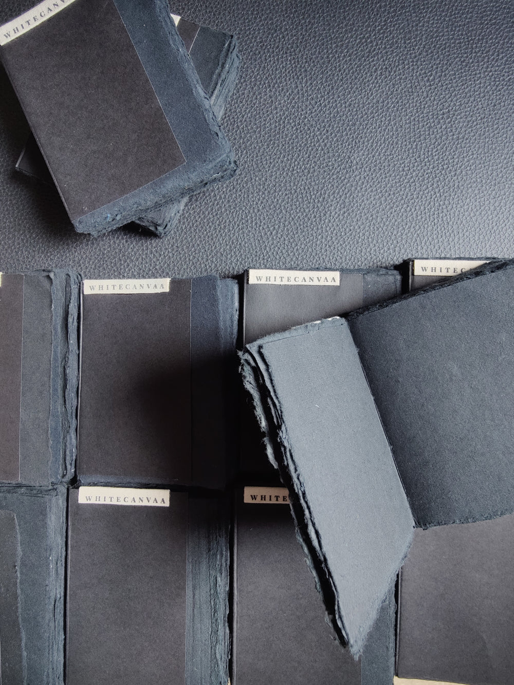 Black Paper Travel Journal I Compact pocket Diary - EarthBased 