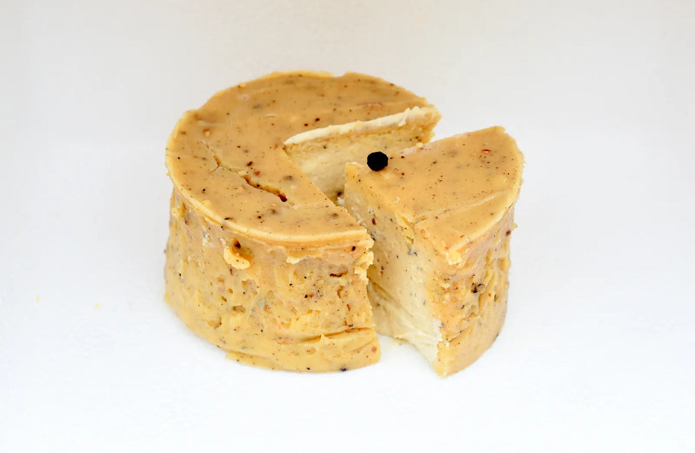 Crushed Pepper Wheel | Millie's Vegan Cheese - EarthBased 