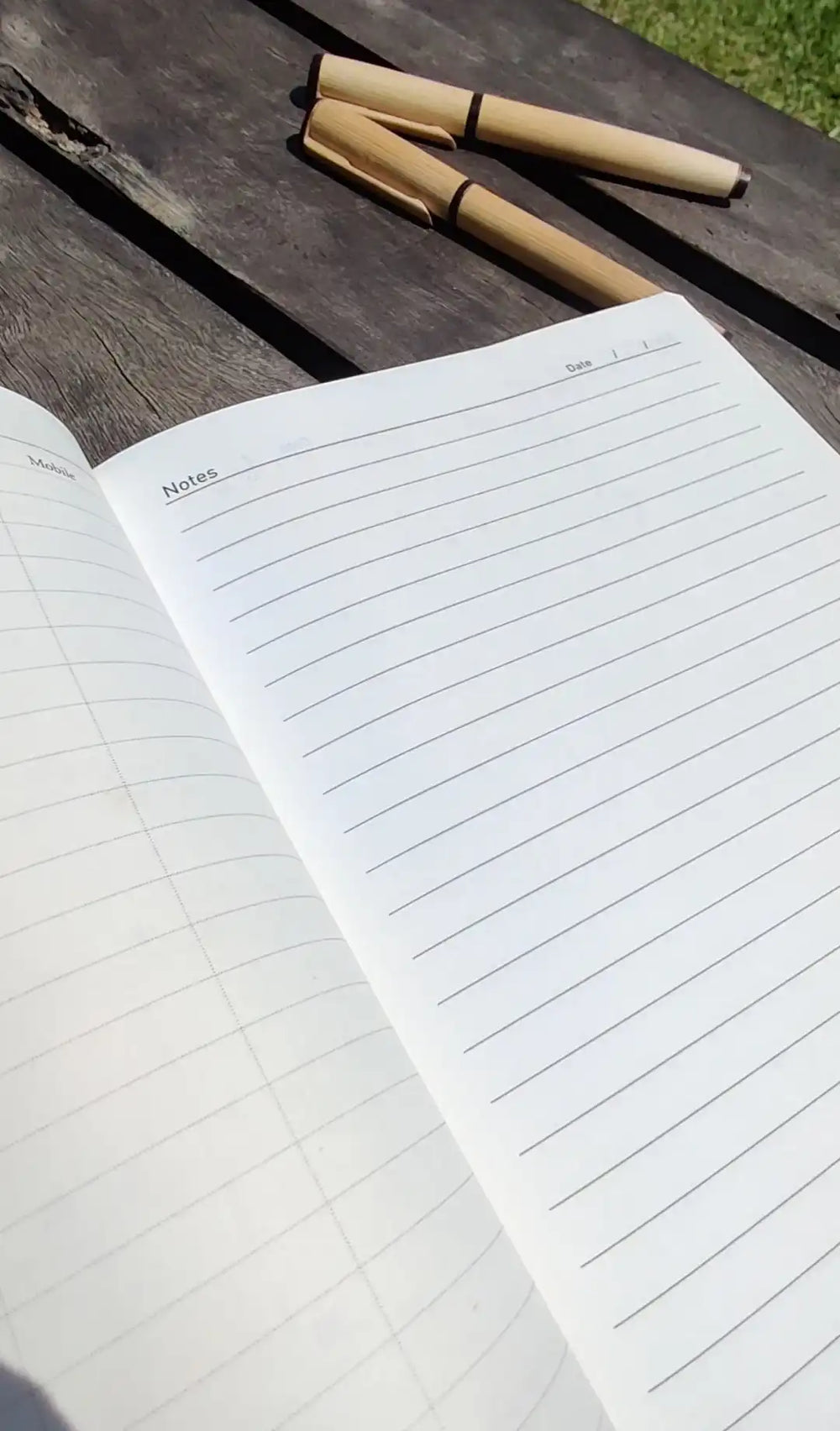 Cork Diary | Unplanned Planner - EarthBased 