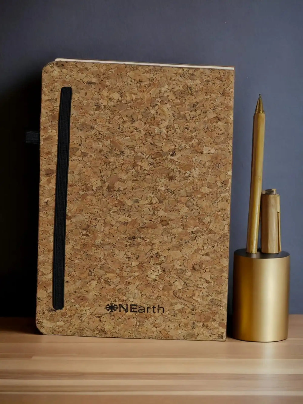 Cork Planner with Bamboo pen | ONEarth - EarthBased 