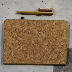 Cork Planner with Bamboo pen | ONEarth - EarthBased 