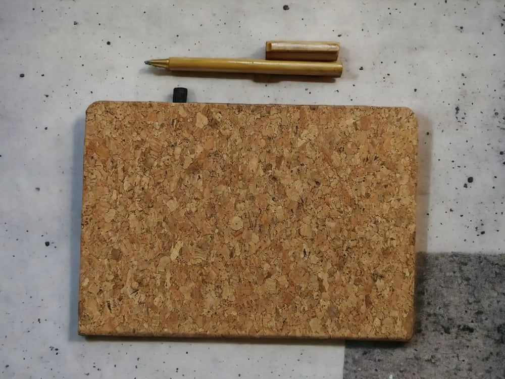 Cork Planner with Bamboo pen | ONEarth - EarthBased 