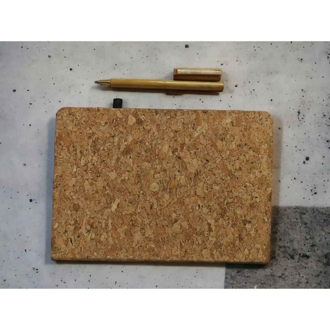 Cork Planner with Bamboo pen | ONEarth - EarthBased 