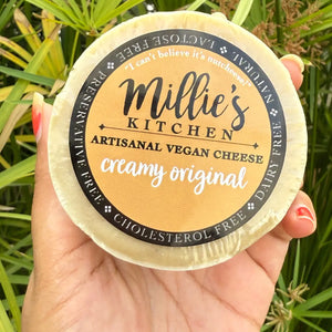 Creamy Original Wheel | Millie's Vegan Cheese - EarthBased 