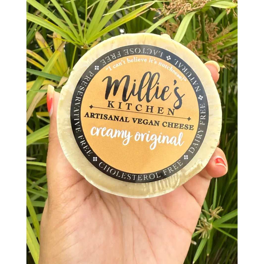 Creamy Original Wheel | Millie's Vegan Cheese - EarthBased 