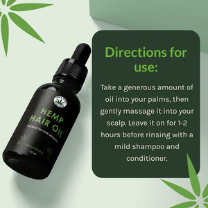 Hemp Hair Oil - EarthBased 