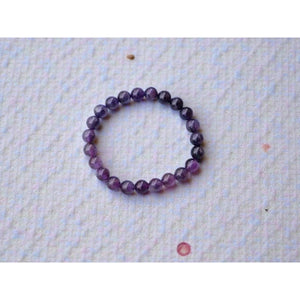 Onearth Certified Amethyst Natural Crystal Bracelet (certified) - EarthBased 