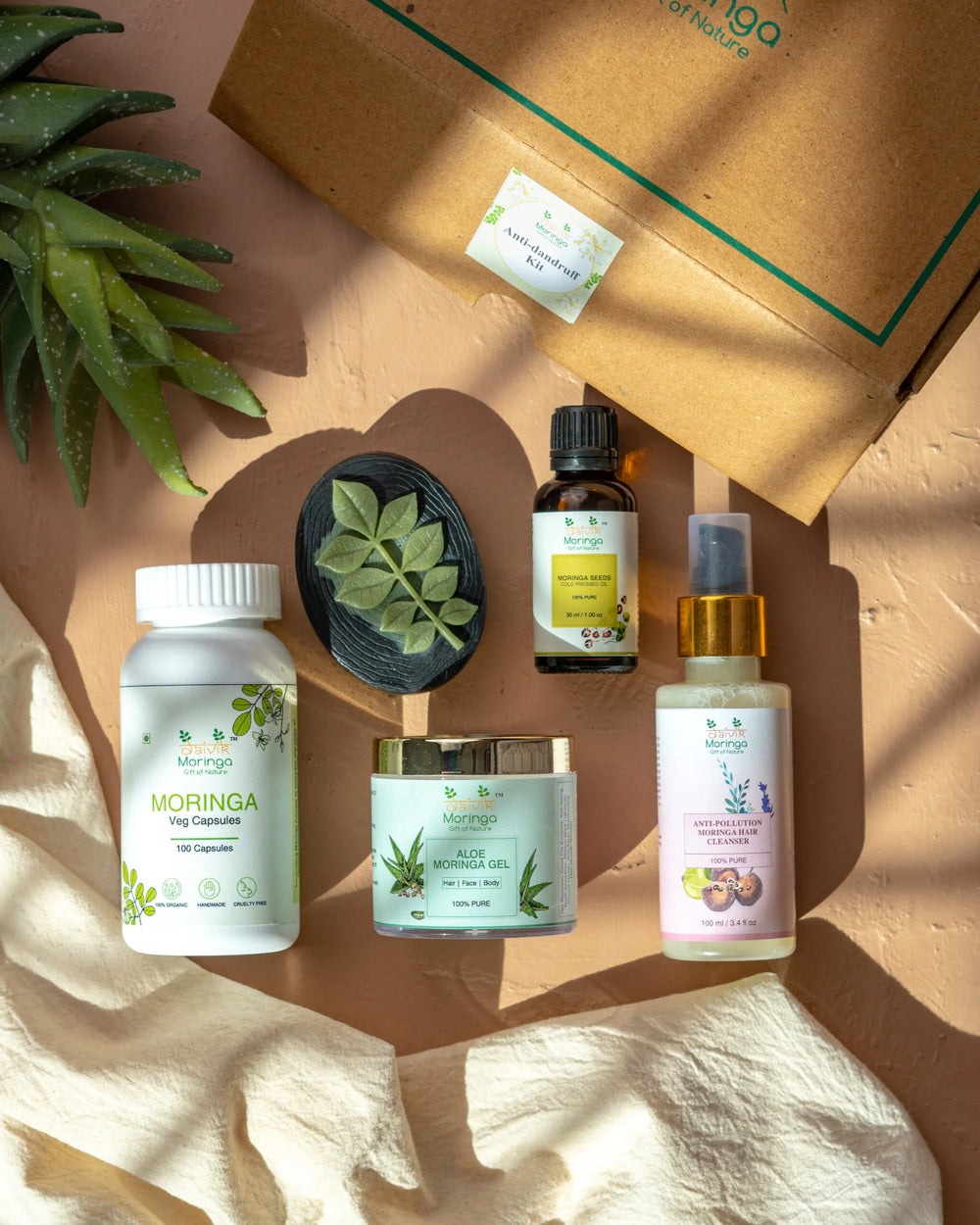Anti-Dandruff Kit | Daivik Moringa - EarthBased 