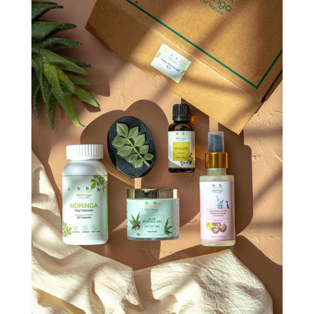 Anti-Dandruff Kit | Daivik Moringa - EarthBased 