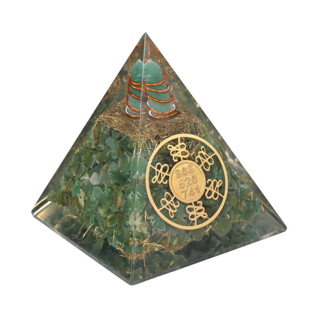 Green Jade Pyramid – Harmony, Luck & Abundance Amplifier - EarthBased 
