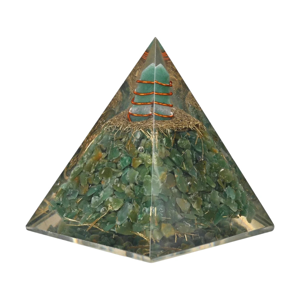 Green Jade Pyramid – Harmony, Luck & Abundance Amplifier - EarthBased 