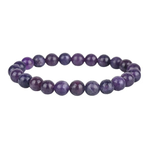 Natural Lepidolite Bracelet for Anxiety Relief & Emotional Balance - EarthBased 