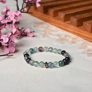 Healing stone Flourite Bracelet - EarthBased 