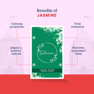 Jasmine Bamboo Less Dhoop Sticks | Made from Temple Flower | Gulessence - EarthBased 