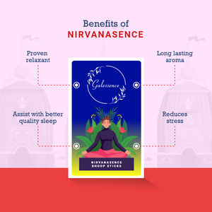 Nirvanasence  Bamboo less Dhoop Sticks | Made from Temple flowers | Gulessence - EarthBased 