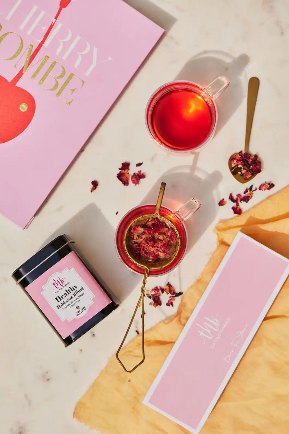 Antique Brass Tea Strainer - EarthBased 