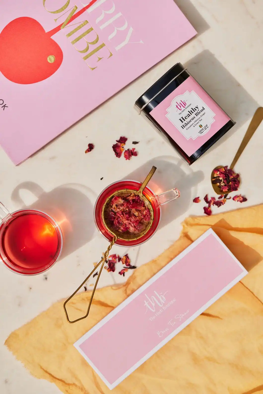 Antique Brass Tea Strainer - EarthBased 