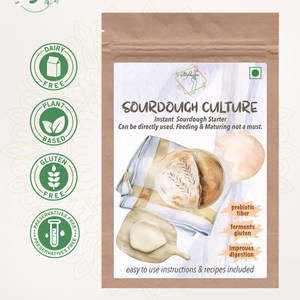 Sourdough Starter Culture | Active | Instant | Aromatic | All-Natural | Easy-to-Use Instructions Included | Posh Flavors - EarthBased 