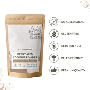 Desiccated Coconut Powder | Ecotyl - EarthBased 
