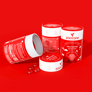 Zaocare Daily Detox Gummies For Fat Loss & Digestion | With Apple Cider Vinegar|100% Vegan - EarthBased 