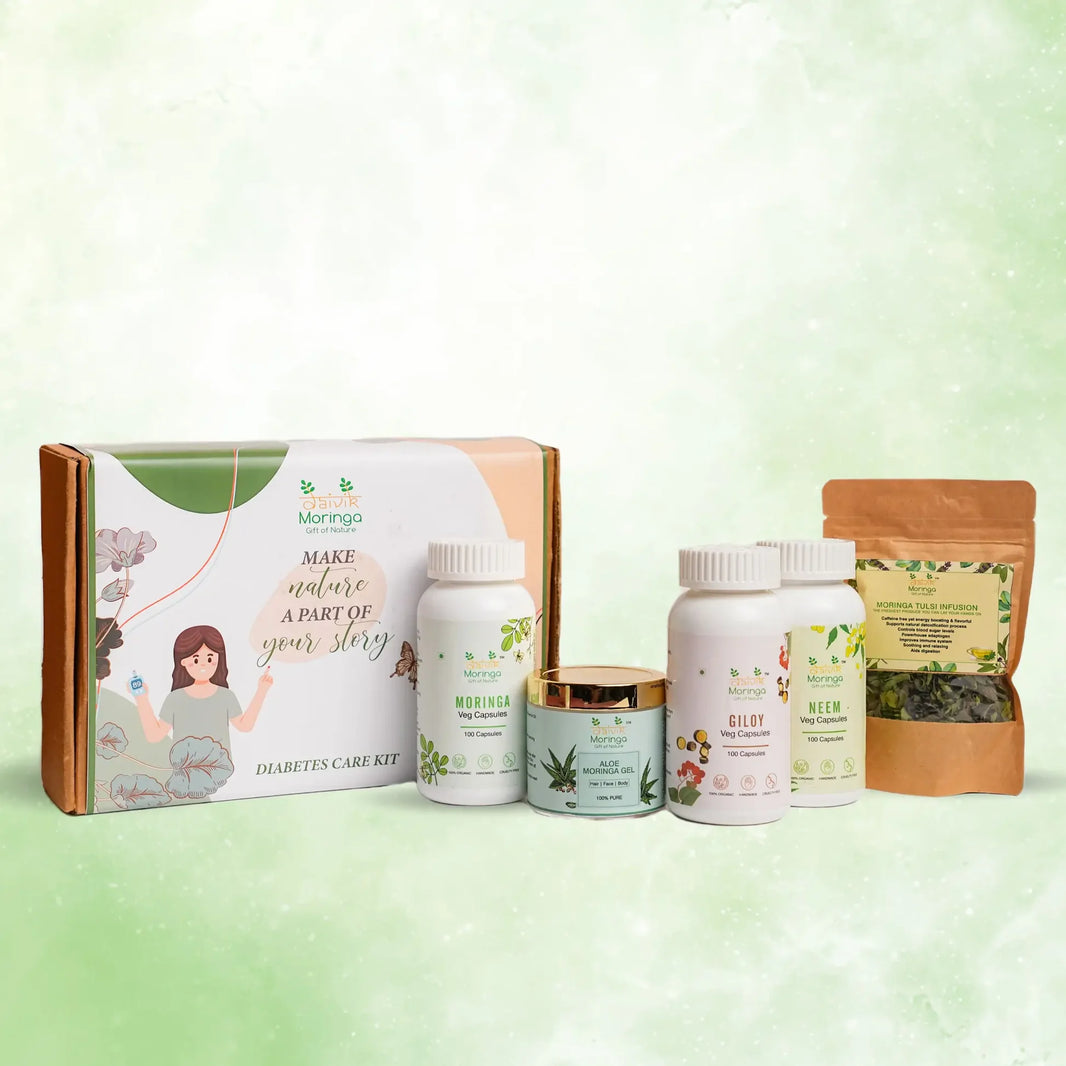 Diabetes Care Kit | Daivik Moringa - EarthBased 