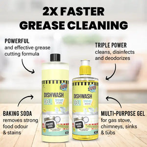 SOVI® DISHWASH LIQUID WITH BAKING SODA, SALT & LEMON EXTRACT - EarthBased 