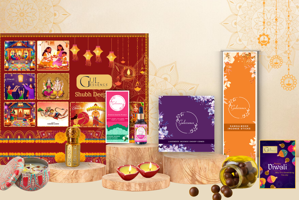 Diwali Aroma Box | Gulessence - EarthBased 