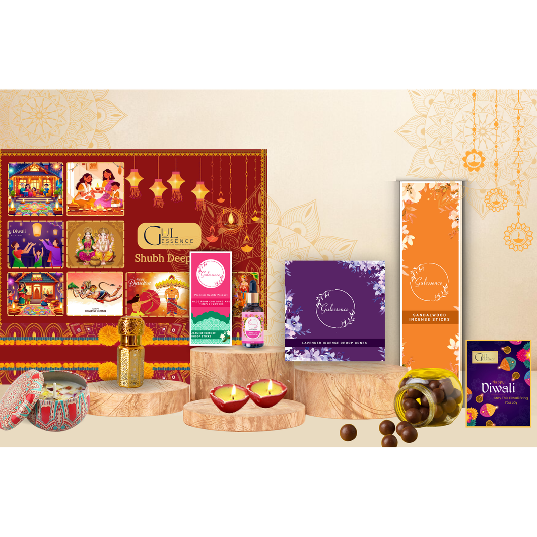 Diwali Aroma Box | Gulessence - EarthBased 
