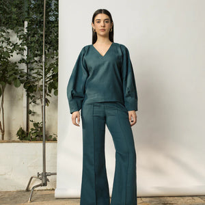 Dramatic Sleeve Blouse - EarthBased 