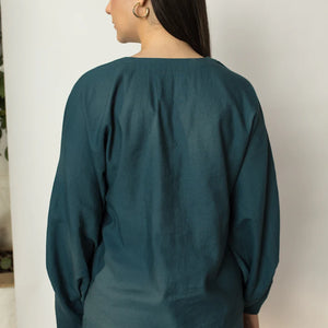 Dramatic Sleeve Blouse - EarthBased 