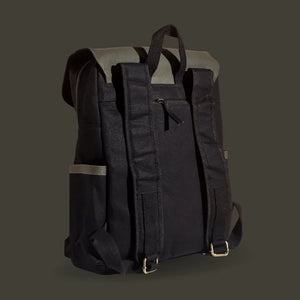 Dugong Backpack- Royal Blue & Charcoal Black | Clan Earth - EarthBased 