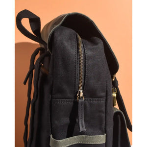 Dugong Backpack - Walnut Brown & Charcoal Black | Clan Earth - EarthBased 