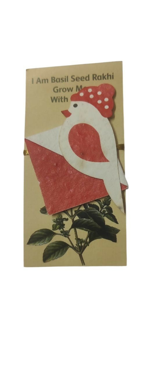 Seed Paper Plantable Rakhi (Assorted) - EarthBased 